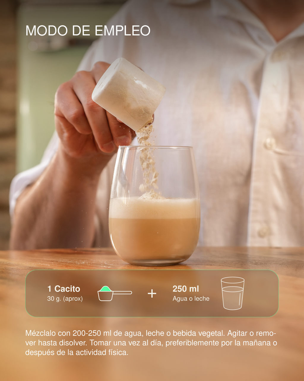 Proteína + Creatina Natural